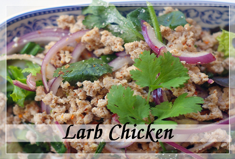Larb Chicken - Click Image to Close